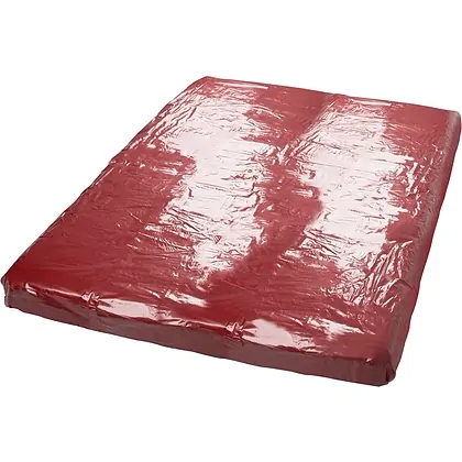 Vinyl Bed Sheet Red